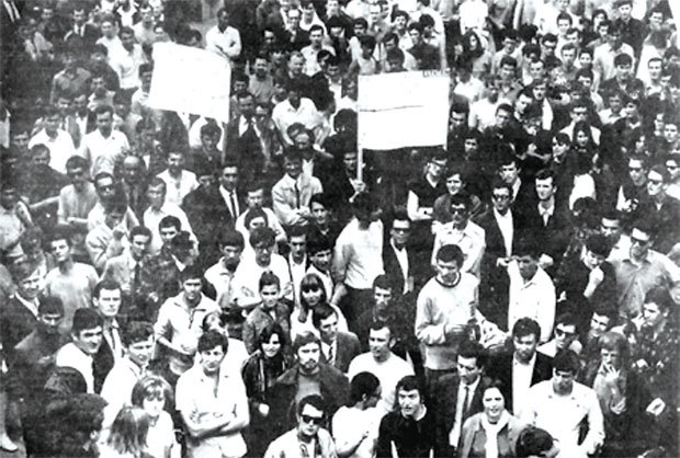 Слаба Србија - јака Југославија: Приштина, студентске демонстрације 1968.